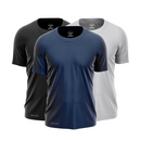 Set of 2 dry fit training t-shirts for men – anti-sweat