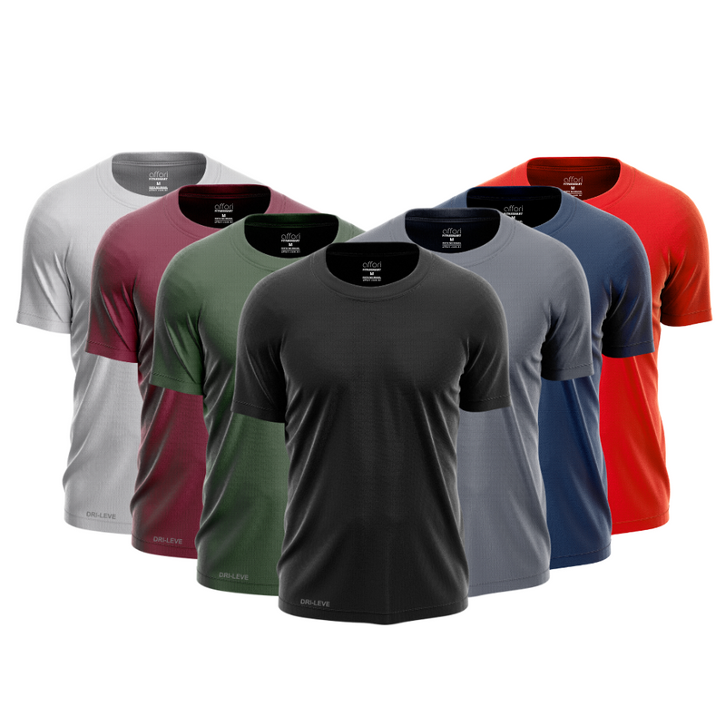 Set of 7 Technological T-Shirts - Anti-Sweat