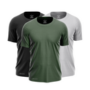 Set of 2 dry fit training t-shirts for men – anti-sweat