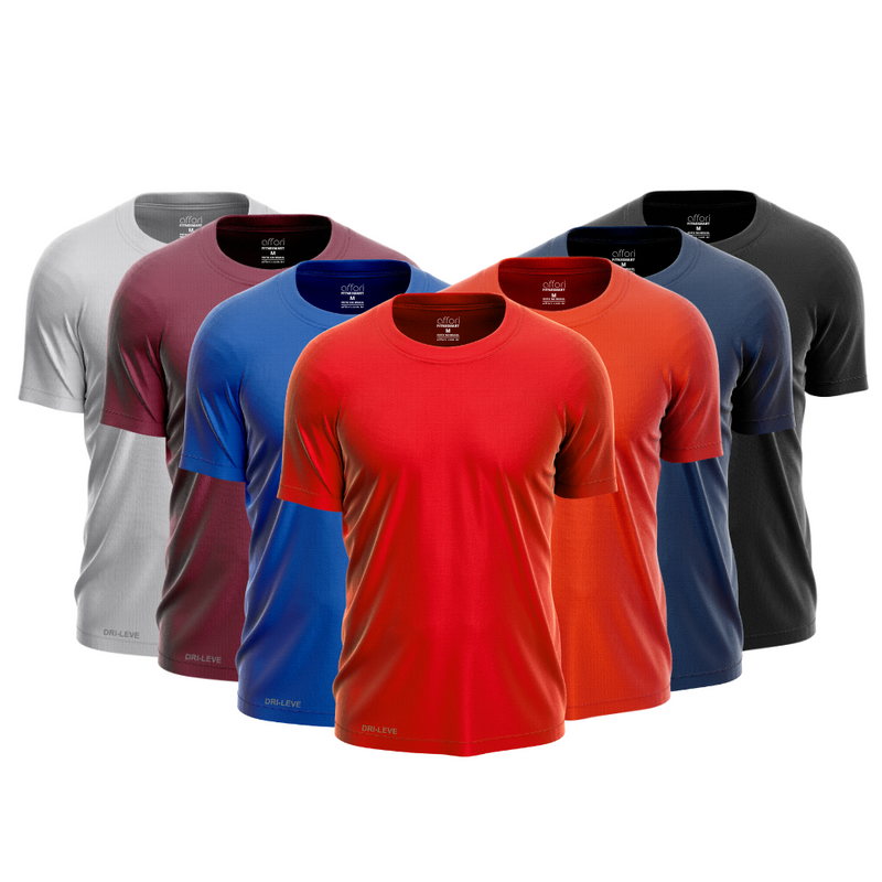 Set of 7 Technological T-Shirts - Anti-Sweat