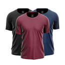 Set of 3 dry fit training t-shirts for men – anti-sweat
