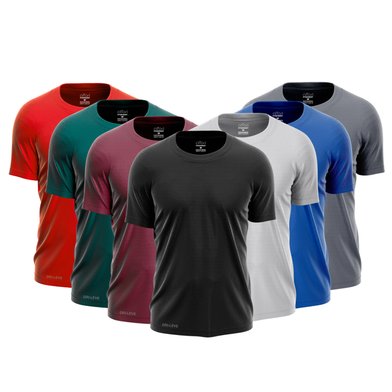 Set of 7 Technological T-Shirts - Anti-Sweat