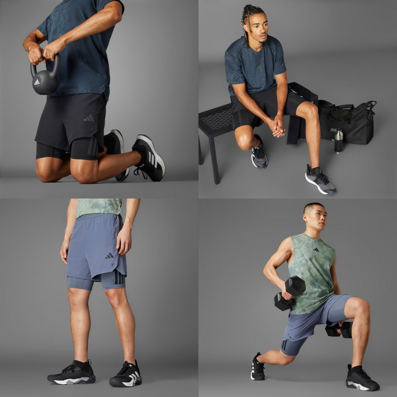 2-in-1 Power Shorts Adidas (40% off on the 2nd unit)