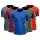 Set of 5 technological T-shirts for men