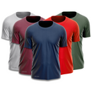 Set of 5 technological T-shirts for men