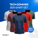 Set of 5 technological T-shirts for men