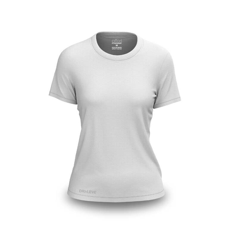 Women's Fitness Tech T-Shirt - Sweat Resistant...