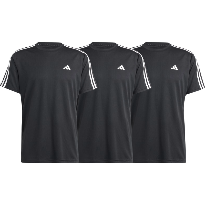 3 Adidas Essentials 3-Stripes Training Shirts (Buy 1, get 3 free)