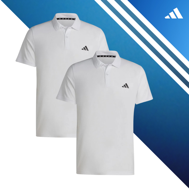 Set of 2 adidas Tr-Es Base Short Sleeve Polo