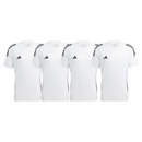 4 Adidas Essentials Stripe Training Shirts (Buy 1, get 4 free)