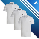 Set of 3 adidas Tr-Es Base Short Sleeve Polo