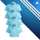 Set of 4 adidas Tr-Es Base Short Sleeve Polo