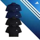 Set of 4 adidas Tr-Es Base Short Sleeve Polo