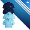Set of 4 adidas Tr-Es Base Short Sleeve Polo