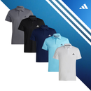 Set of 5 adidas Tr-Es Base Short Sleeve Polo