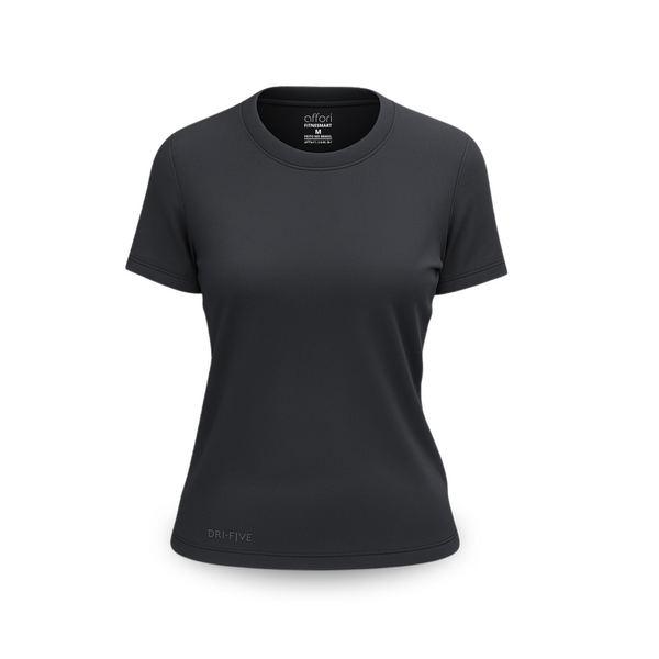 Women's Fitness Tech T-Shirt - Sweat Resistant...