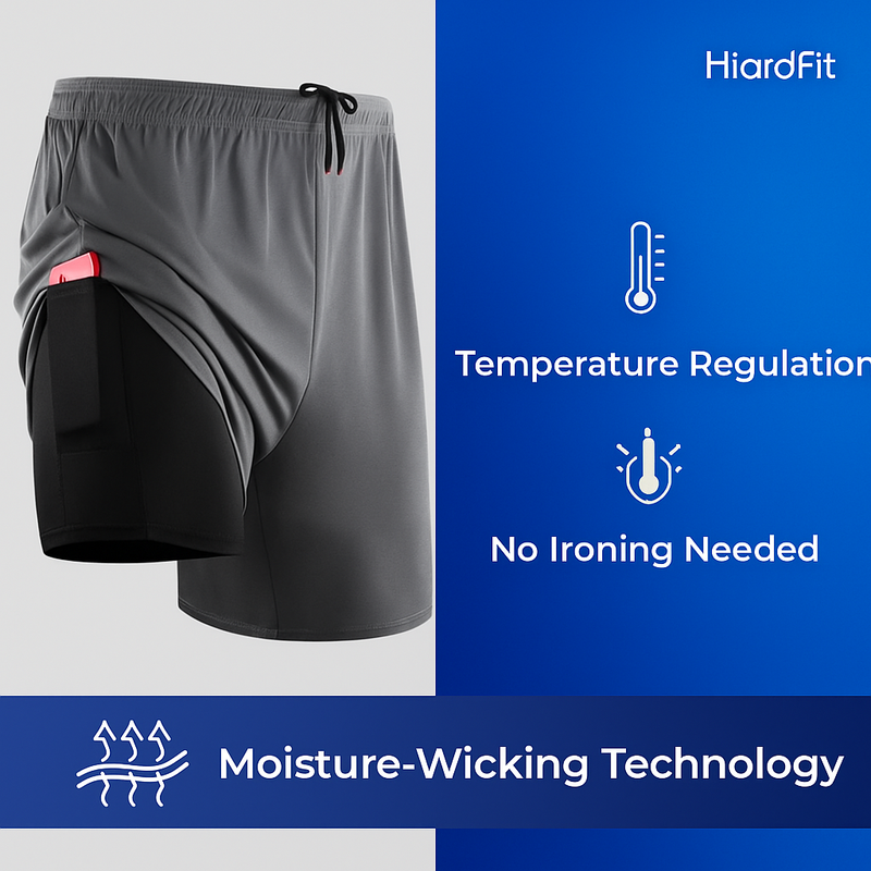 2-in-1 compression shorts set (2 Units)