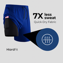 2-in-1 compression shorts set (2 Units)