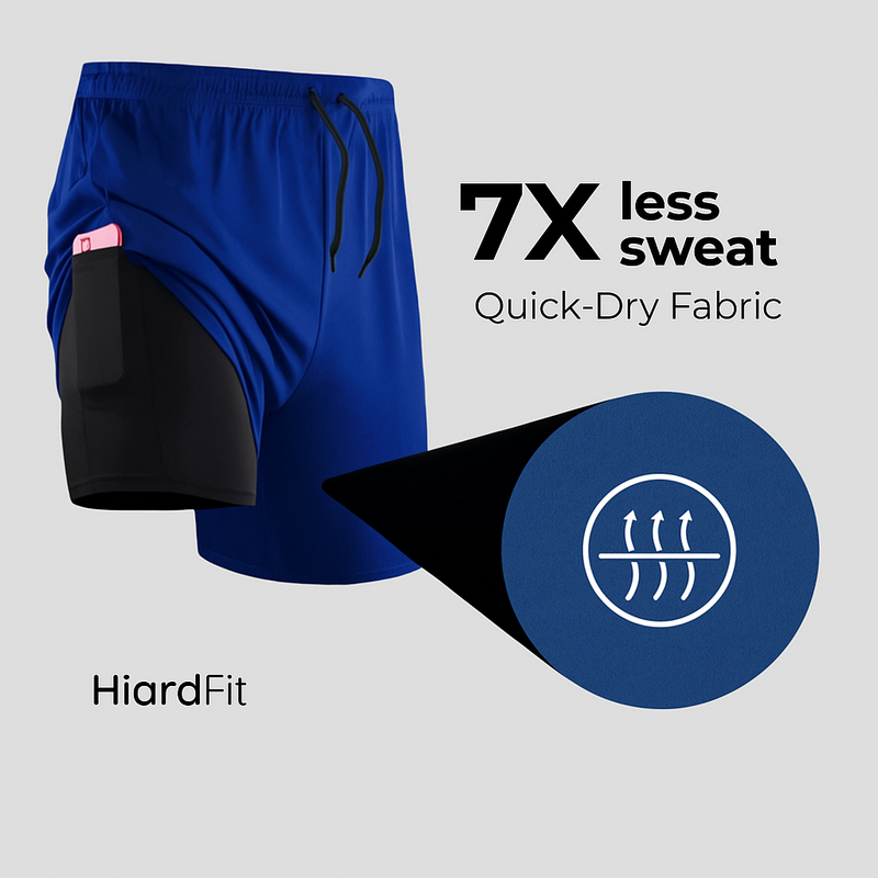 2-in-1 compression shorts set (2 Units)