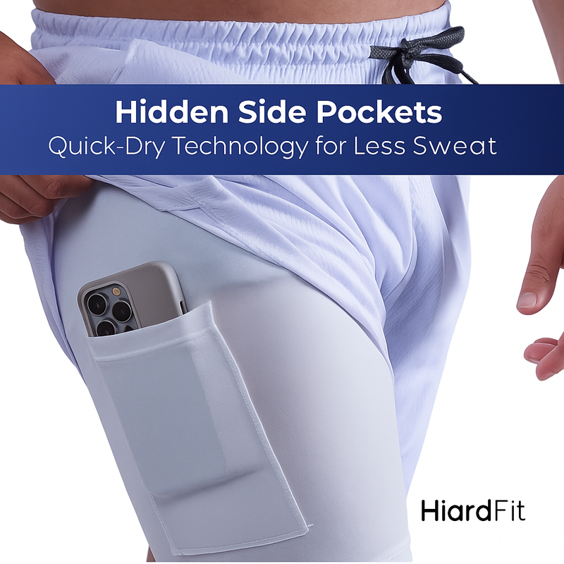 2-in-1 compression shorts set (2 Units)