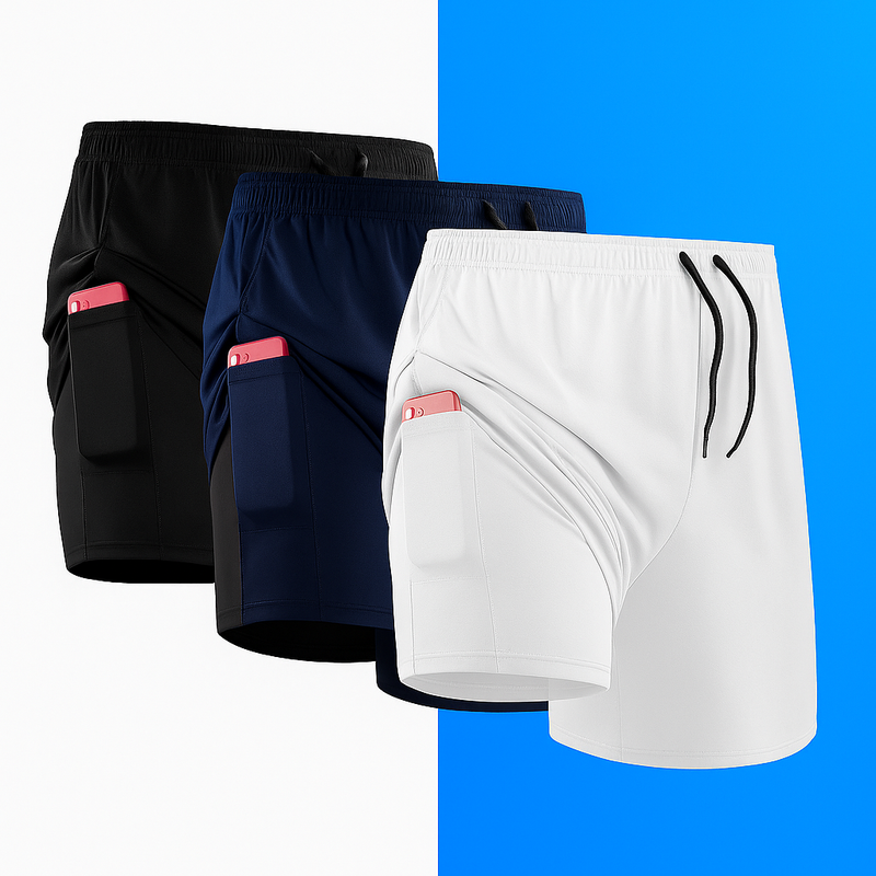 Buy 2 Get 3 – 2-in-1 compression shorts