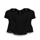 Set of 3 dry fit t-shirts for women for the gym – anti-sweat
