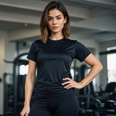 Set of 3 dry fit t-shirts for women for the gym – anti-sweat