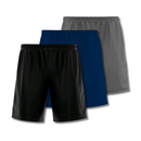 Men's 3-piece shorts set – anti-sweat and anti-odor
