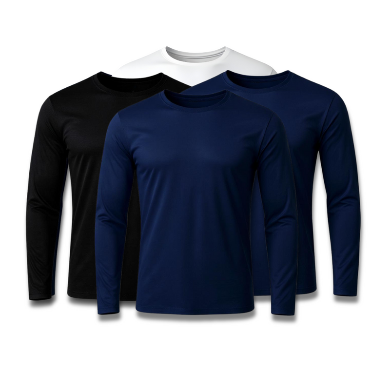 Set of 4 long-sleeved T-shirts with technology – anniversary offer