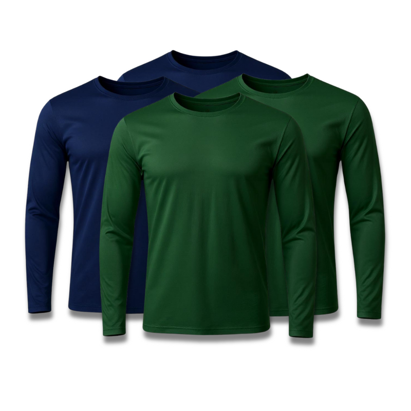 Set of 4 long-sleeved T-shirts with technology – anniversary offer