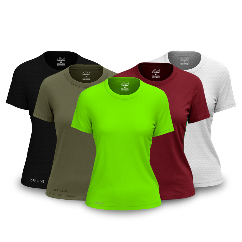 Set of 5 technology T-shirts for women – anniversary offer