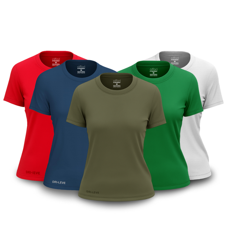 Set of 5 technology T-shirts for women – anniversary offer