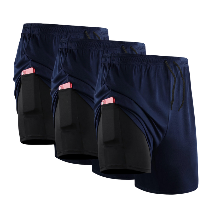 Buy 2 Get 3 – 2-in-1 compression shorts