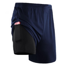 2-in-1 compression shorts
