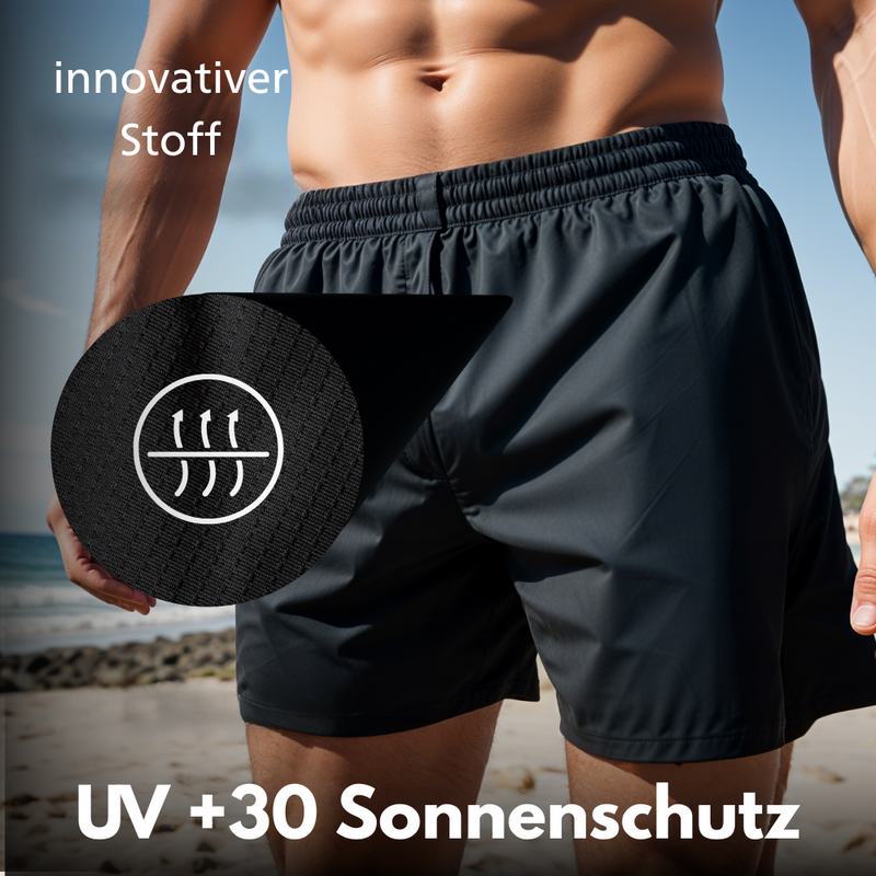 Men's 3-piece shorts set – anti-sweat and anti-odor